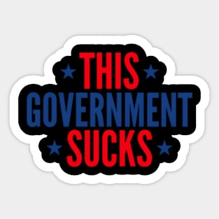 This Governt Sucks Sticker